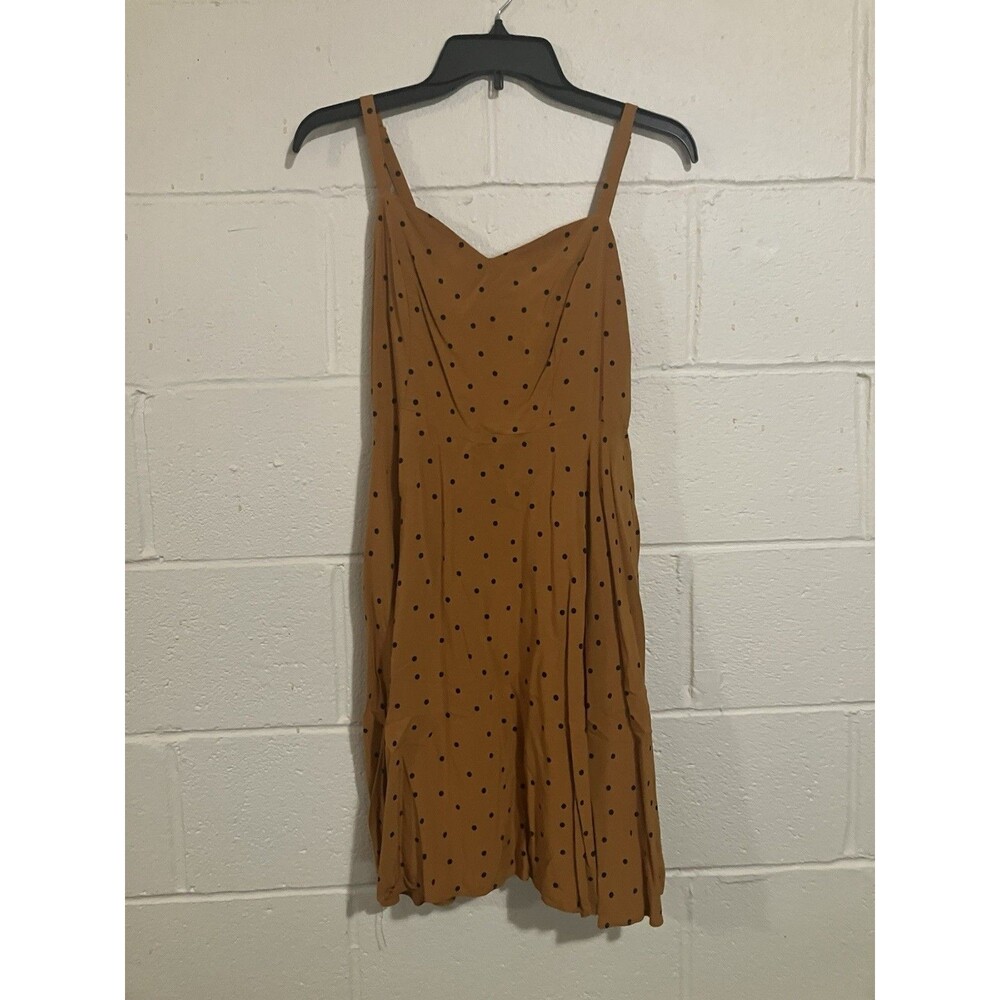 Womens Old Navy Dress Size Medium Color Mustard Yellow